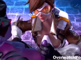 Overwatch Tracer sex movie