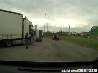 捷克語 媽媽我喜歡操 街頭 女孩 性交 在 汽車