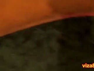 Real amateur couple having hardcore adult clip