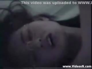 Asian couple adult movie hidden cam