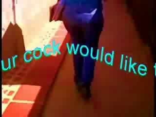 Întins blugi penis teaser musical