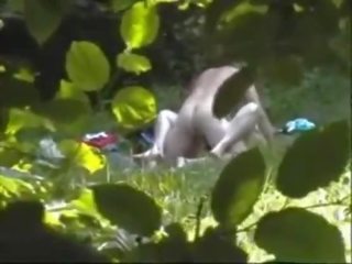 Voyeuring paar sisse avalik park amsterdam