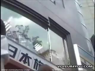 Japanese young lady Upskirt Panties Secretly Videoed