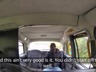Big gara putz into blondinka cab driver