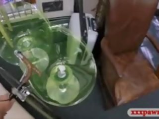 Pleasant charming Tis Blondie divinity Sells Her Stuff And Fucked