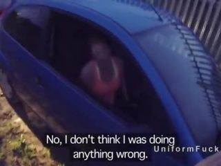 Ponaredek policaj pulls več erotično veliko oprsje blondinke potem šiška ji
