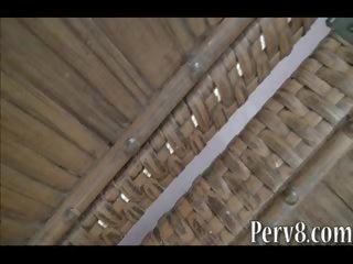 Nyenyet dark haired filmed while showering and fucked pov style immediately following
