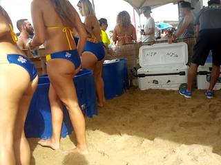 Fantastic Models Amazing Ass On The Beach first part