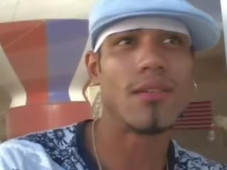 Two black blokes fuck into assholes